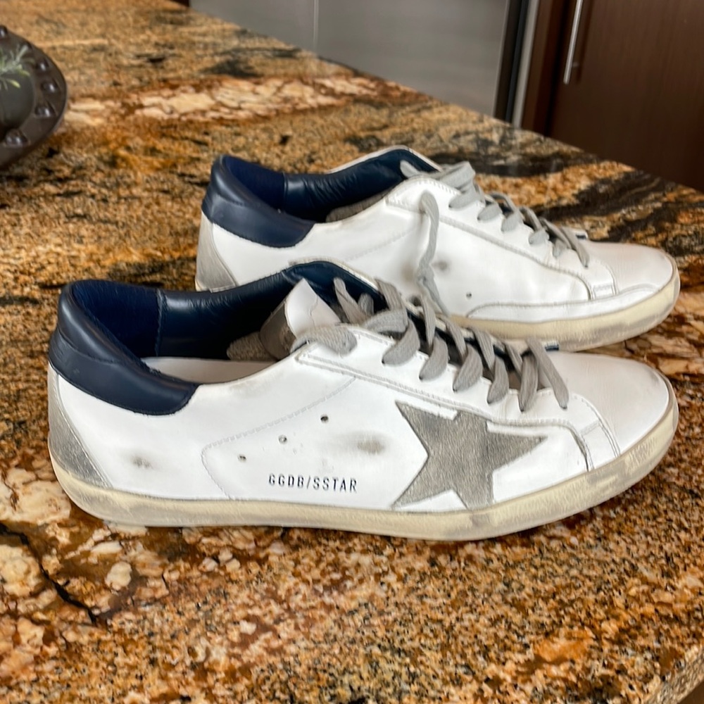 Authentic Golden Goose Superstar Leather Sneakers